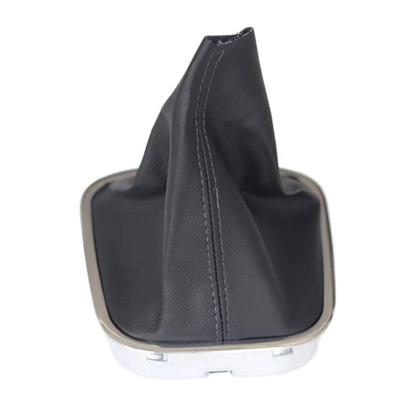 Schaltknaufabdeckung Für VW Für Polo 6R 2009 2010 2011 2012 2013 2014 / Auto Gangschaltung Schaltknauf Hebel Gaitor Boot Cover 6R0 711 456 B Auto Schaltknauf von MIENAOC