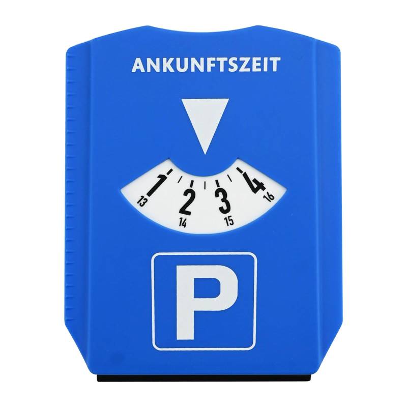 MIGIFTDY Parkscheiben, Parkuhr aus widerstandsfähigem Kunststoff Parkscheibe für Autos Parkscheibe mit Eiskratzer für Auto und Motorrad Parkscheibe Parkuhr Auto von MIGIFTDY