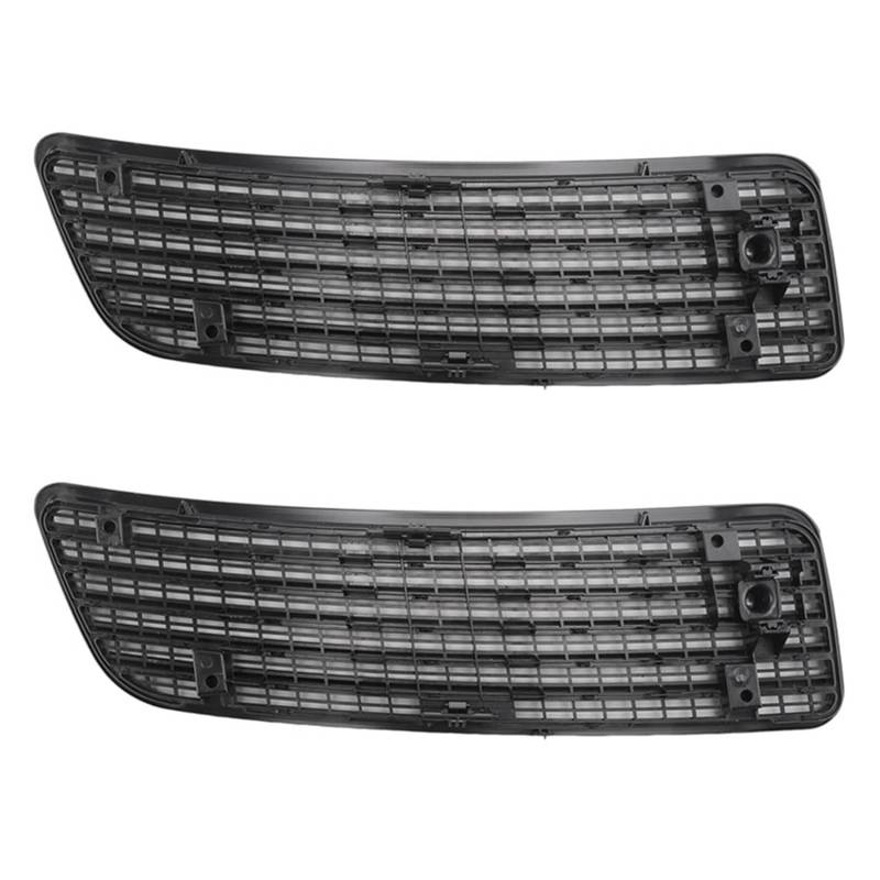 MILLTOR 2 x Auto-Motorhaube, oberer Kühlergrill, Abdeckung für W221 W251 2007–2013 A2218800205 links von MILLTOR