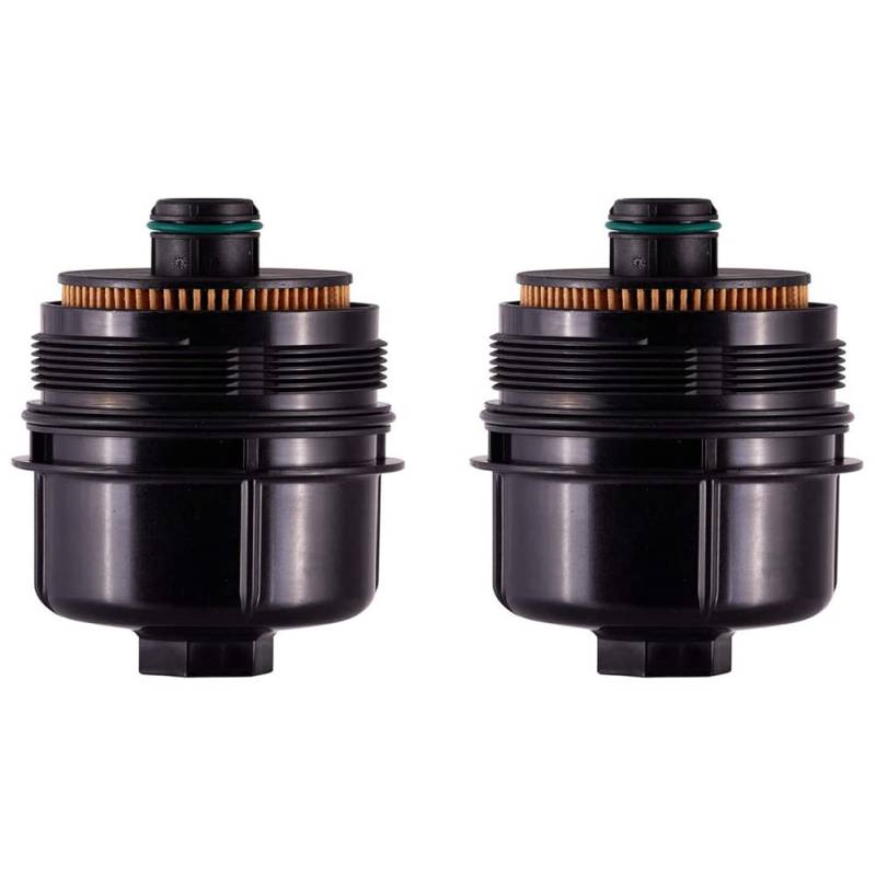 MILLTOR 2 x Auto Motorölfilter für JL RAM 1500 2020 68507598AA von MILLTOR