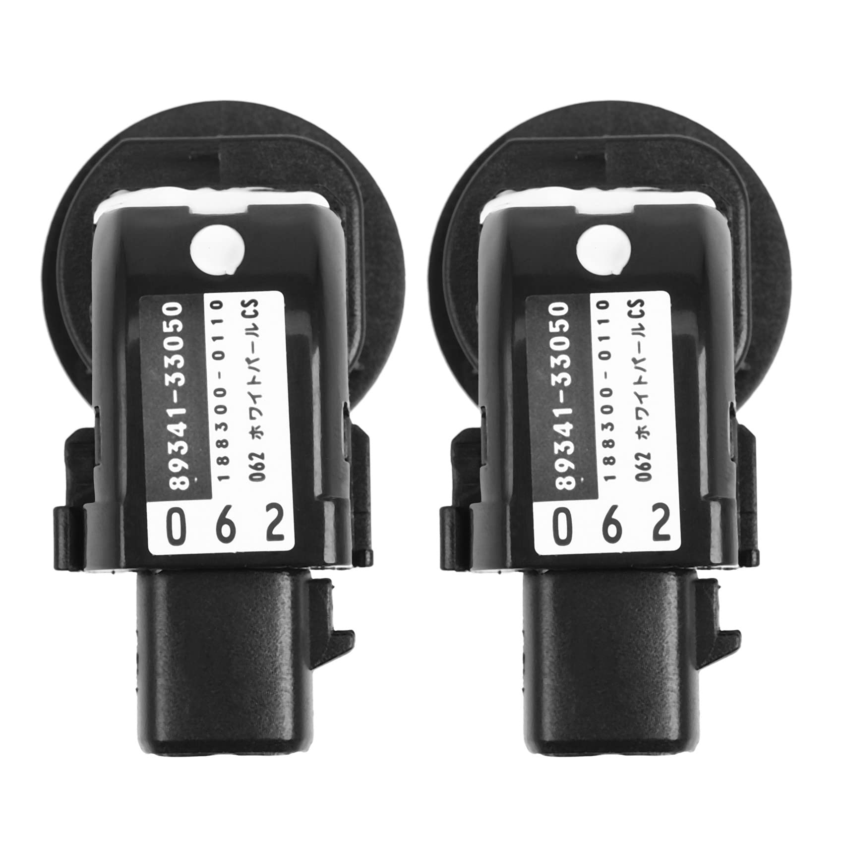 MILLTOR 2 x Parksensor 89341-33050 für 2007-2011 8934133050 Sensor Ultraschall-Rückwärtsgang von MILLTOR