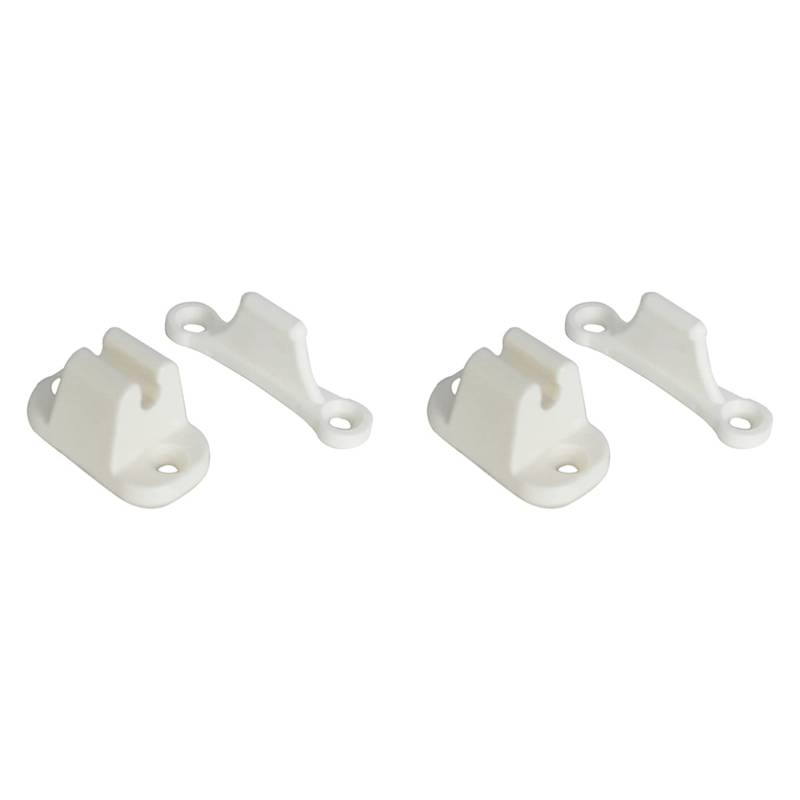 MILLTOR 2 x Türhalter-Set, T-Form, Türstopper, Verriegelung für Wohnmobil, Wohnwagen, Boot, Türhalterhalter, von MILLTOR