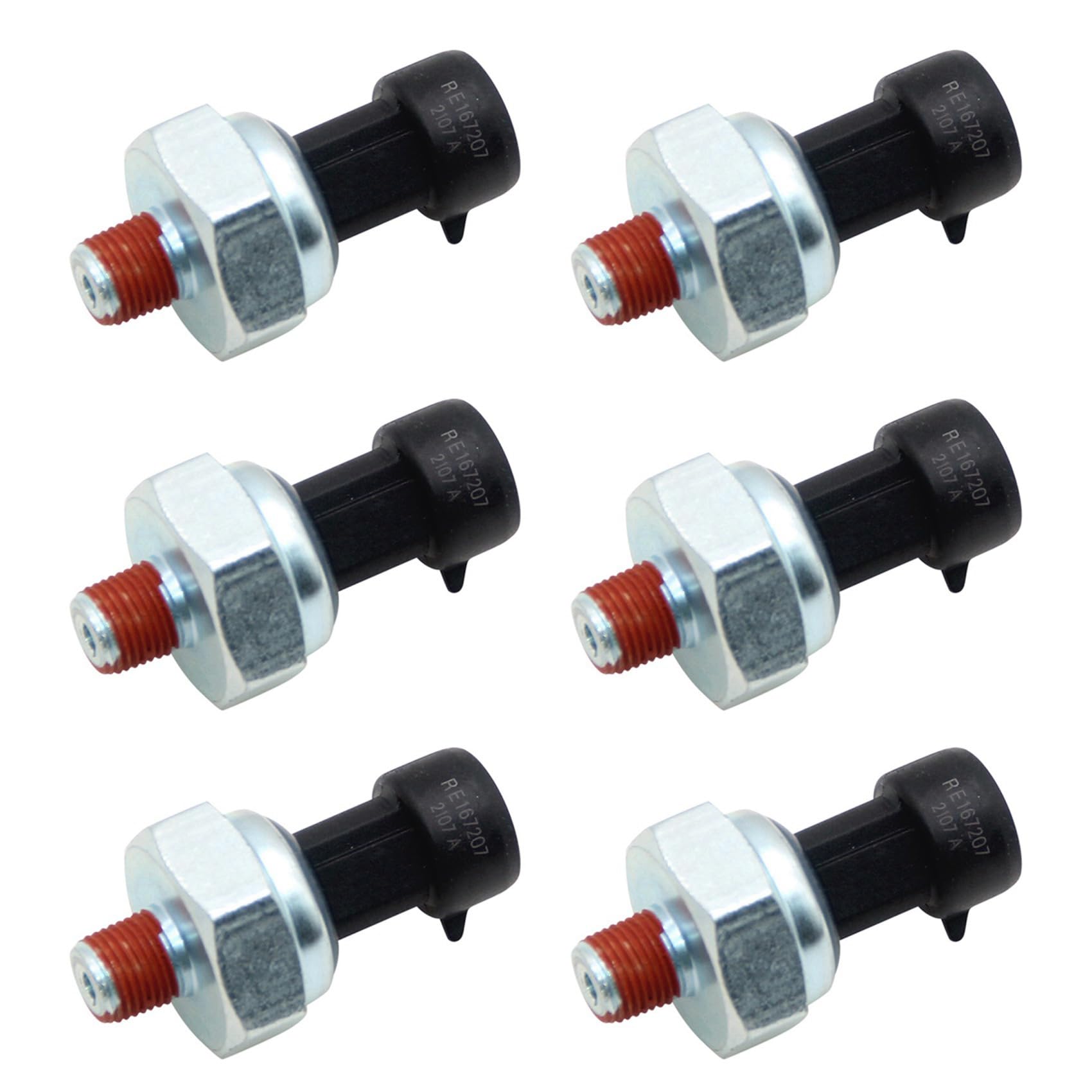 MILLTOR 6X ÖL Druck Sensor RE167207 für Motorcode DT466E I530E DT466/530 HT53 von MILLTOR