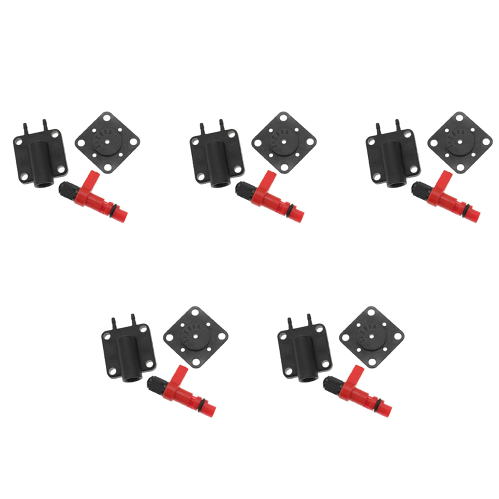 MILUZD 5 x Primer-Solenoid Service-Wartungsventil für Evinrude 175158 187044 von MILUZD