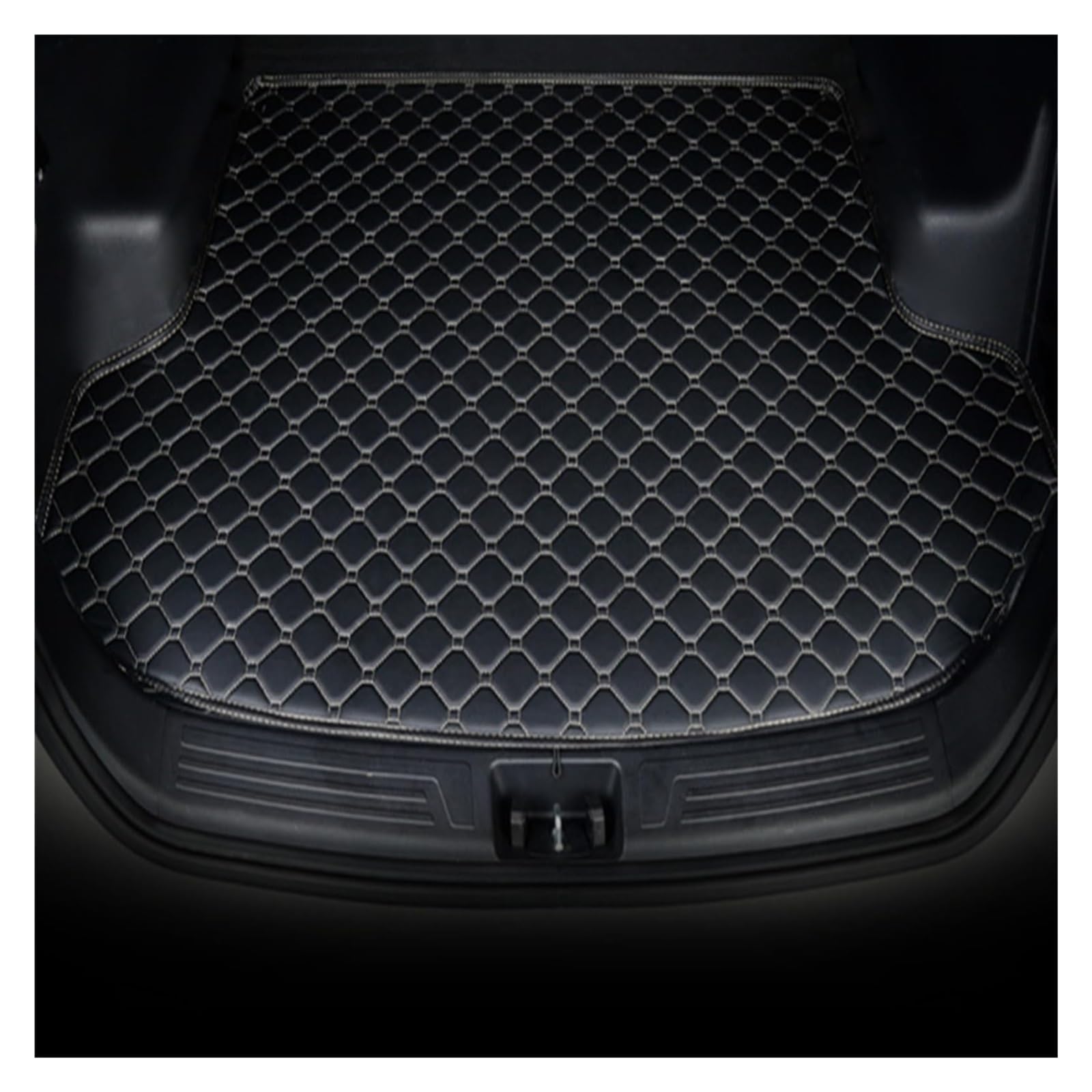 Für Mazda CX-5 2013-2024,leicht Reinigende Kofferraumschutzmatte,rutschfeste Kofferraumabdeckung,vollumschlossene Automatten Ohne Kofferraumschutzrand Auto Gummimatten(D,FlatEdge) von MINAIE