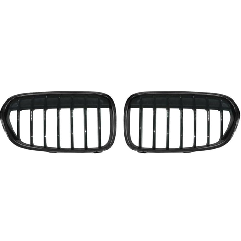 Auto Kühlergrill für BMW 1 Series F52 Sedan 2016-2021, Frontgrill Vordere Stoßstange Grille Wetterfest Kühlergitter Mesh Grill Außen Tuning Zubehör,C/Black-3 von MINGRUILIHAI