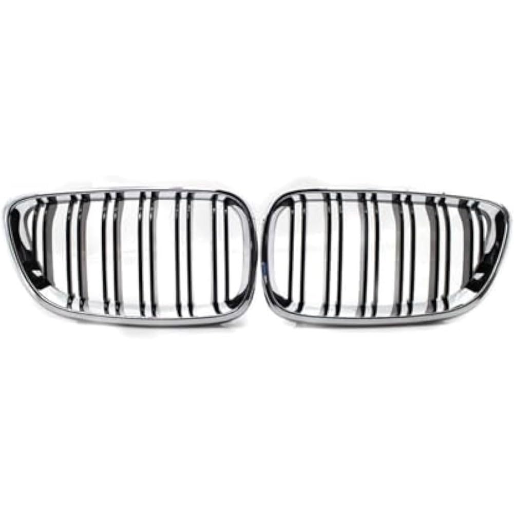 Auto Kühlergrill für BMW F23 F22 F87 M2 2 Serie 2014-2018, Frontgrill Vordere Stoßstange Grille Wetterfest Kühlergitter Mesh Grill Außen Tuning Zubehör von MINGRUILIHAI