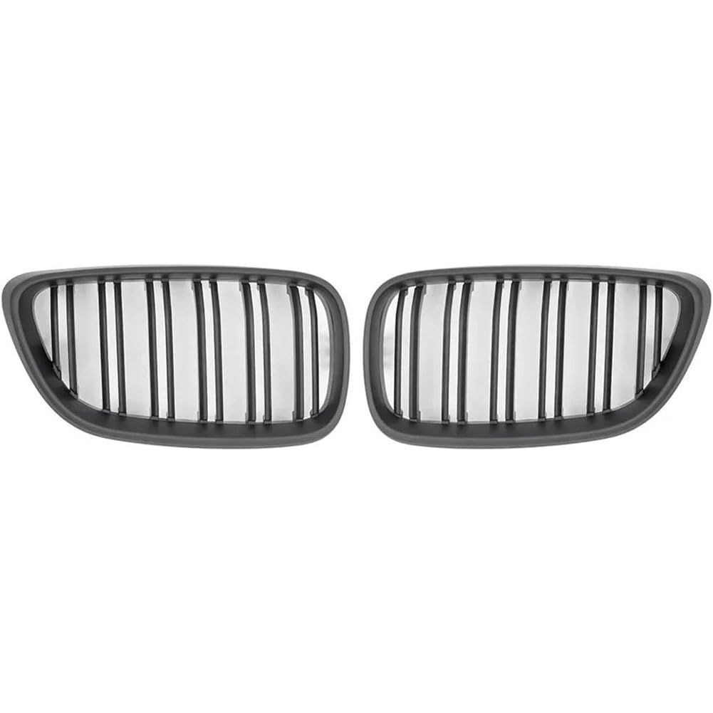 Auto Kühlergrill für BMW Serie 2 F22 F23 M2 F87 2014-2018, Frontgrill Vordere Stoßstange Grille Wetterfest Kühlergitter Mesh Grill Außen Tuning Zubehör,B/Matte black von MINGRUILIHAI