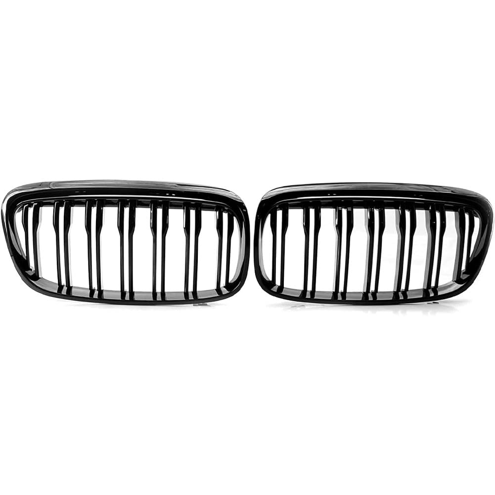 Auto Kühlergrill für BMW Série 2 F46 (5 portes Gran Tourer) 2014-2017, Frontgrill Vordere Stoßstange Grille Wetterfest Kühlergitter Mesh Grill Außen Tuning Zubehör von MINGRUILIHAI