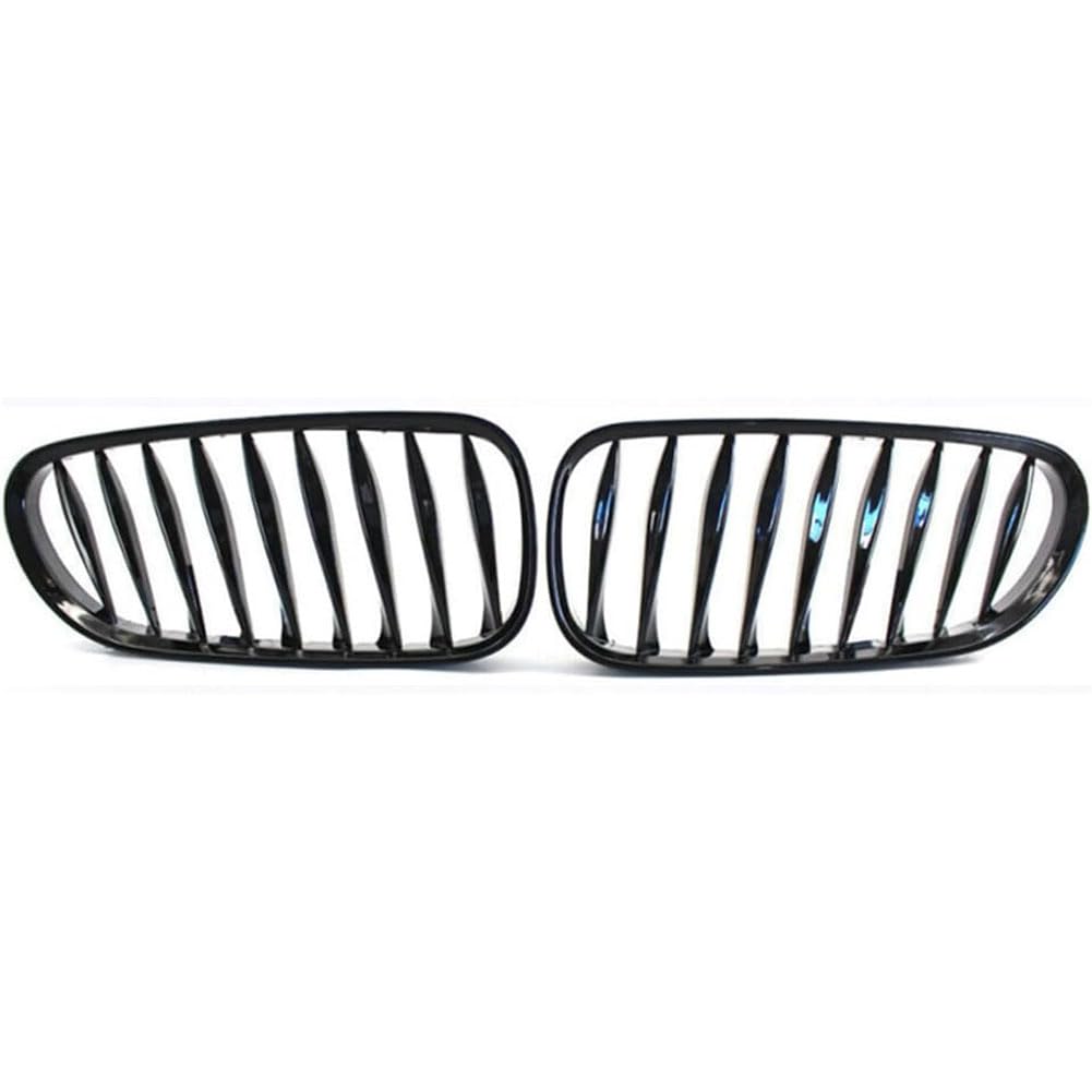 Auto Kühlergrill für BMW Z4 E85 2003-2008, Frontgrill Vordere Stoßstange Grille Wetterfest Kühlergitter Mesh Grill Außen Tuning Zubehör,B/Matte black von MINGRUILIHAI