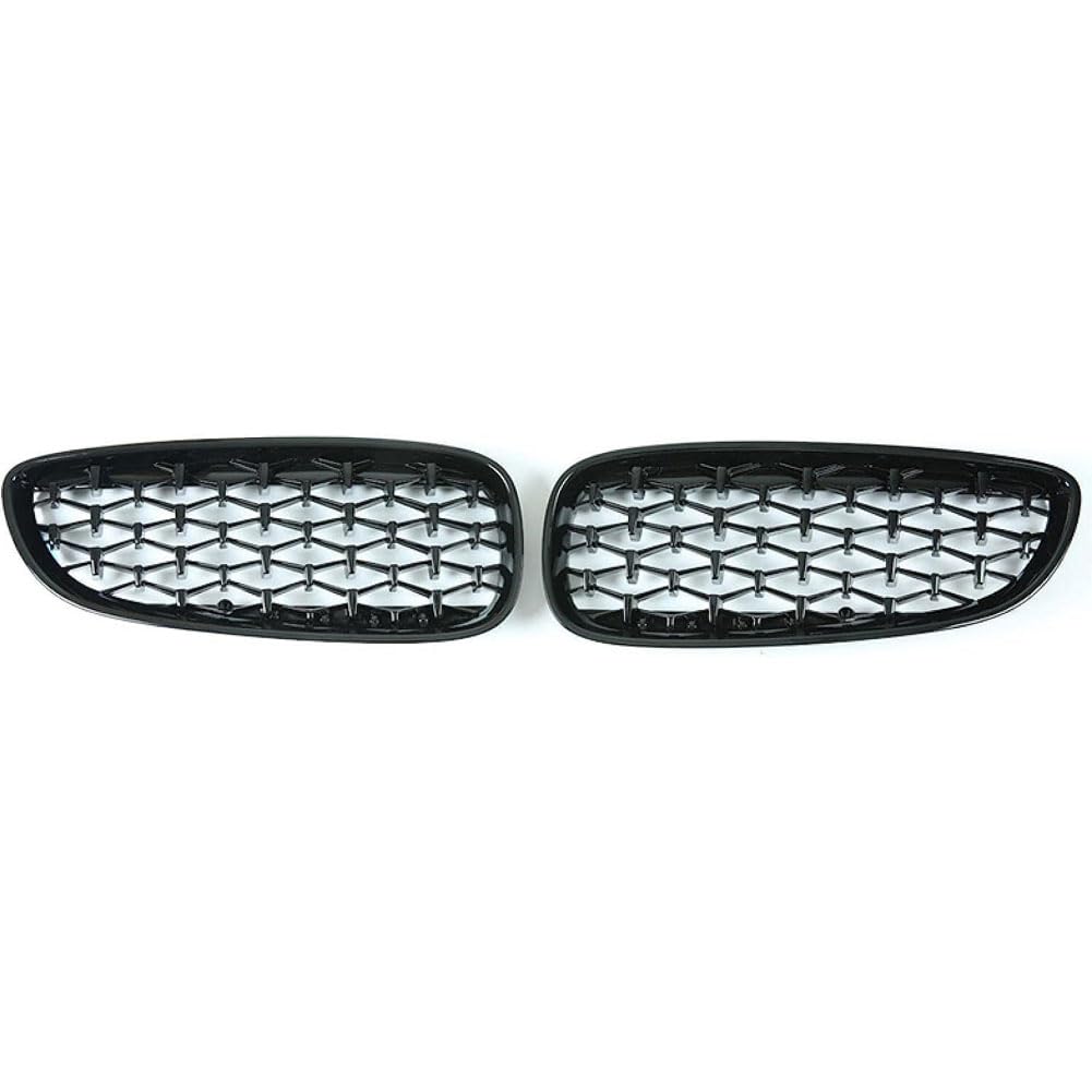 Auto Kühlergrill für BMW Z4 E89 2009-2016, Frontgrill Vordere Stoßstange Grille Wetterfest Kühlergitter Mesh Grill Außen Tuning Zubehör,A/Black von MINGRUILIHAI