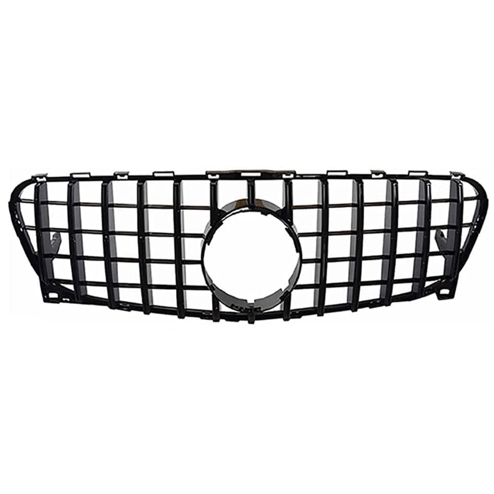 Auto Kühlergrill für Benz GLA GT GTR GLA250 GLA45 GLA Class X156 2014-2018, Frontgrill Vordere Stoßstange Grille Wetterfest Kühlergitter Mesh Grill Außen Tuning Zubehör von MINGRUILIHAI