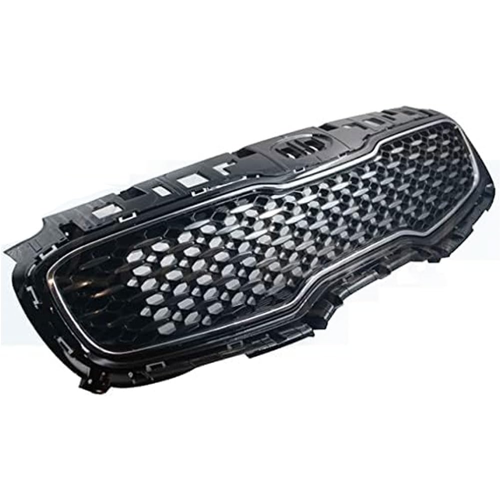 Auto Kühlergrill für Kia Kx5 Sportage 2015-2018, Frontgrill Vordere Stoßstange Grille Wetterfest Kühlergitter Mesh Grill Außen Tuning Zubehör von MINGRUILIHAI