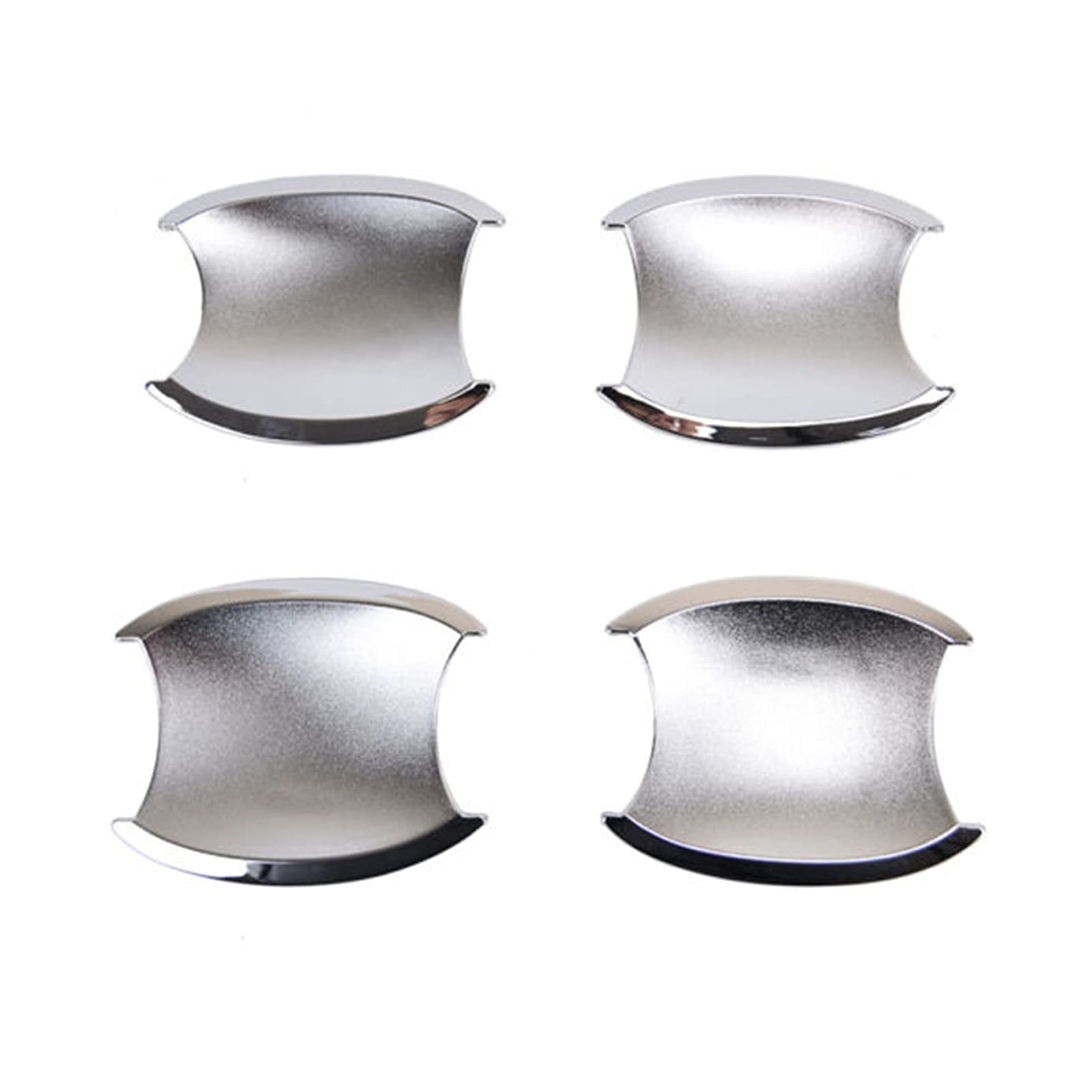 Außentürgriffe ABS Außen Auto Türgriff Abdeckung Trim Tür Schüssel Abdeckkappe Fall Für H&O-NDA Für CRV Für CR-V 2007-2011(4Pcs Bowl Cover) von MINGYTN