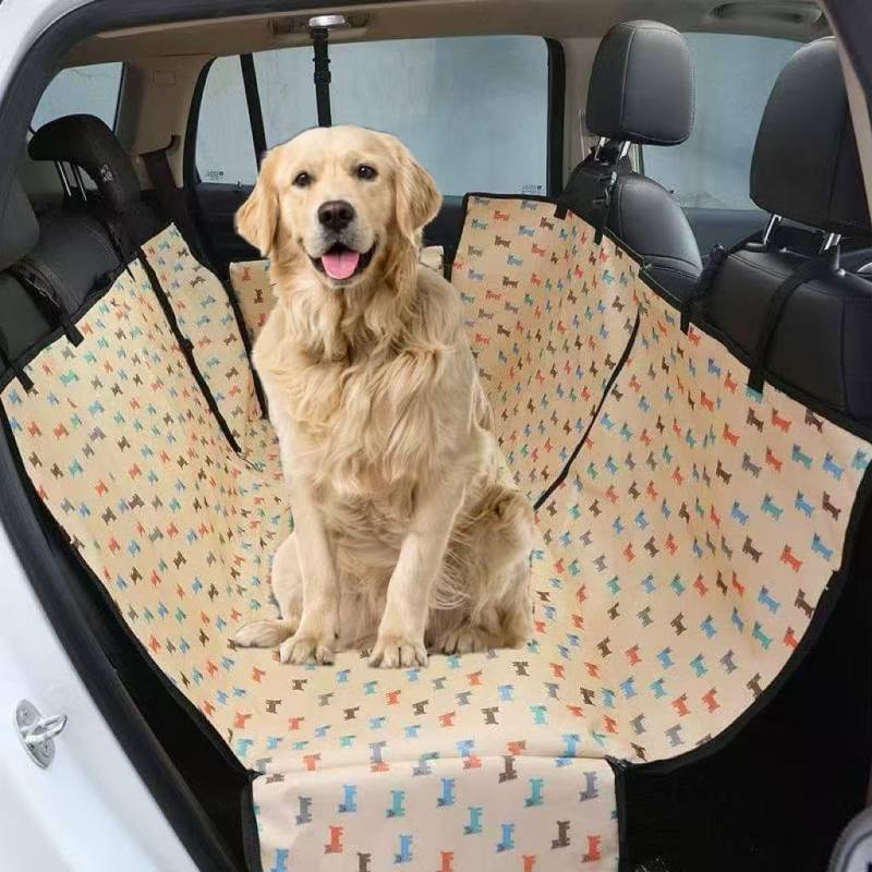 Hundedecke Auto Rückbank für Opel Vivaro C Combi M 2019-, Hund Auto rückbank Rücksitz mit Kratzfest Seitenschutz Wasserabweisende Autoschondecke Hund,A von MINGZT