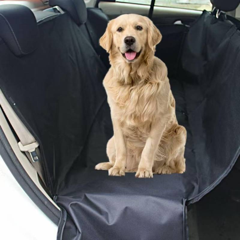 Hundedecke Auto Rückbank für Peugeot 208 I 2015-2019, Hund Auto rückbank Rücksitz mit Kratzfest Seitenschutz Wasserabweisende Autoschondecke Hund,B von MINGZT