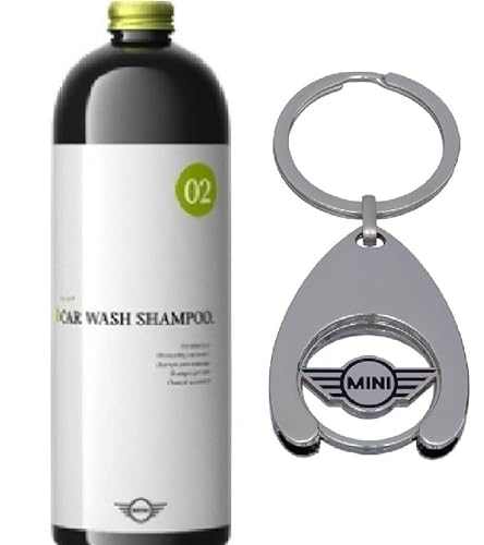 MINI Autoshampoo 1000ml Fahrzeugpflege Lackschonend Hochwertig + Einkaufschip von MINI