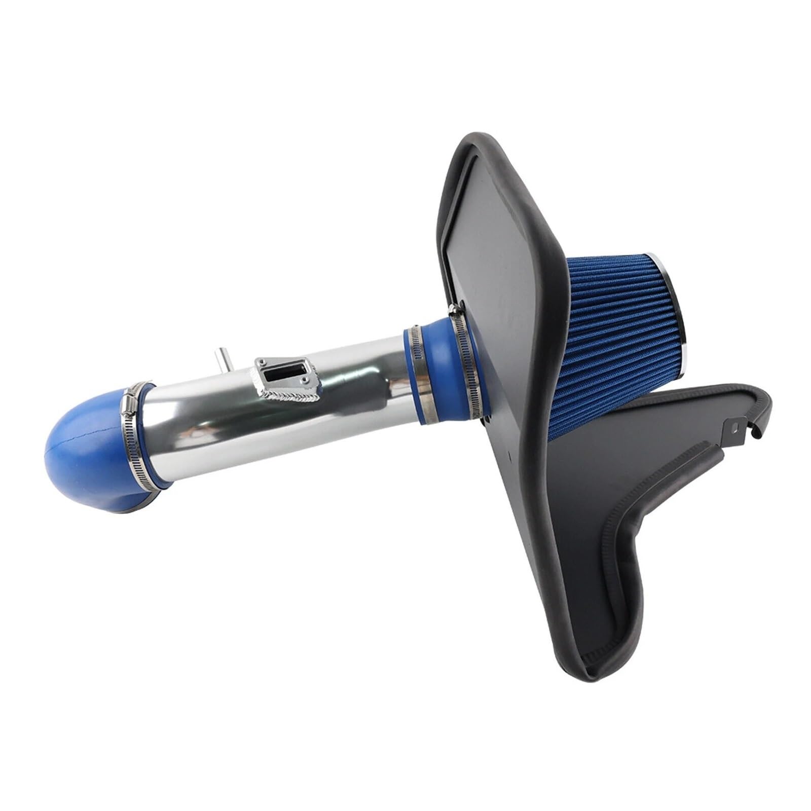 Ansaugschlauch Für 2012-2015 Für Chevrolet Für Camaro 3.6L V6 Hitzeschild Cold Air Intake Induction Kit + Filter Luftansaug(with Blue Filter) von MINIKS