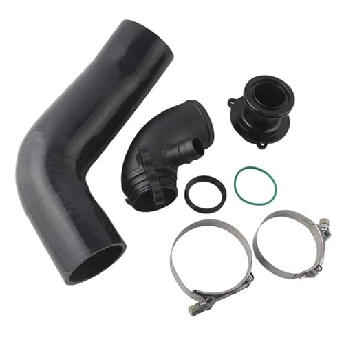 Ansaugschlauch Für Golf 7 Für A3 EA888 Gen3 Auto Turbo Inlet Outlet Upgrade Rohre Ansaugrohre Turbo Schalldämpfer Löschen Luftansaug(C Black Hose) von MINIKS