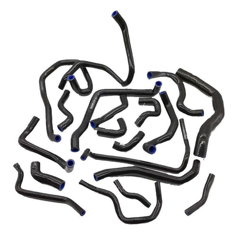 Ansaugschlauch Für VW Für Golf MK7 Für GTI (19 PCS) Silikon Kühler Schlauch Kit Luftansaug von MINIKS