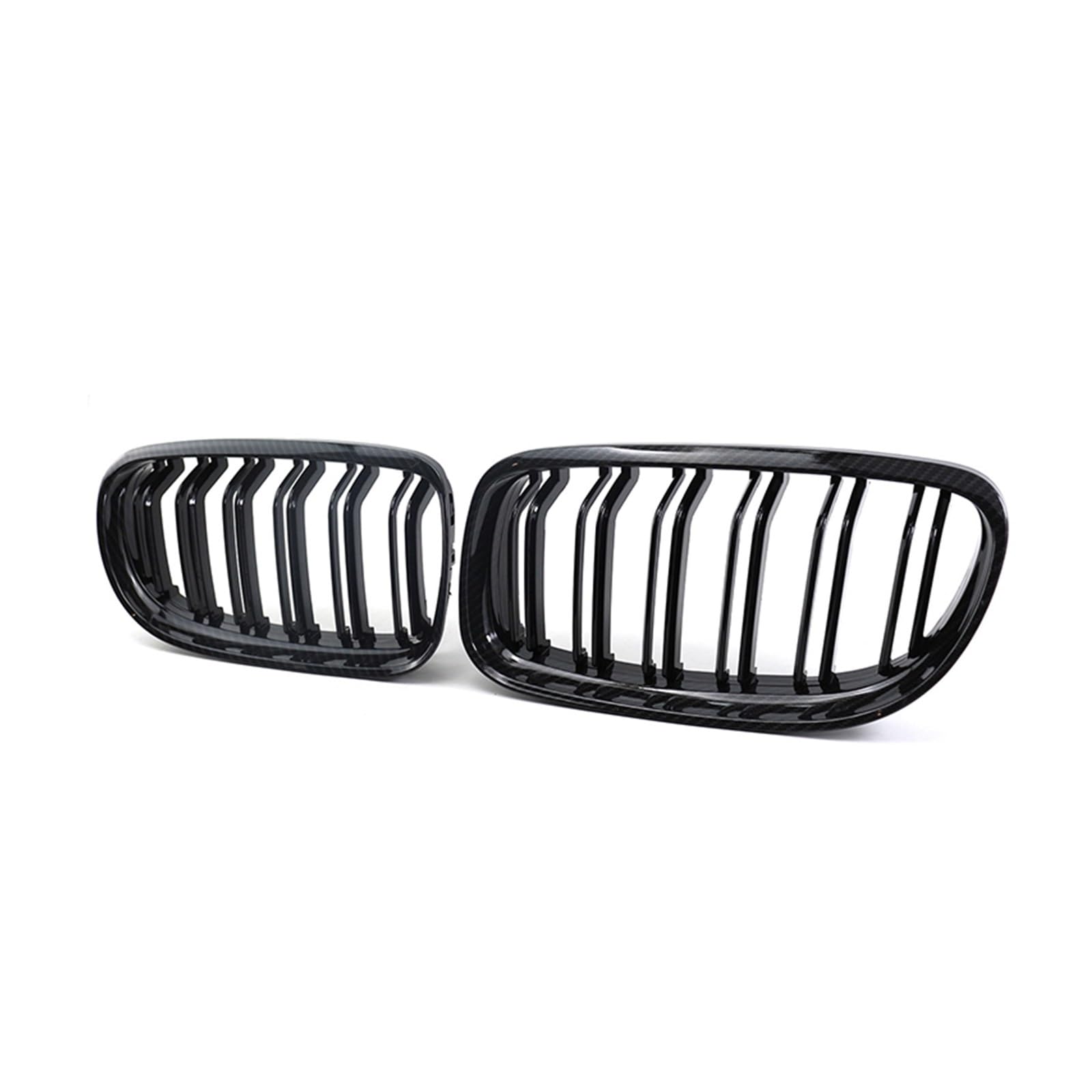 Auto Frontgrill 1 Paar Glänzend/matt Schwarz Nieren Kühlergrill Auto Racing Grille Für E90 E91 LCI 325i 328i 335i 2009 2010 2011 Kühlergrill(Gloss Black) von MINIKS