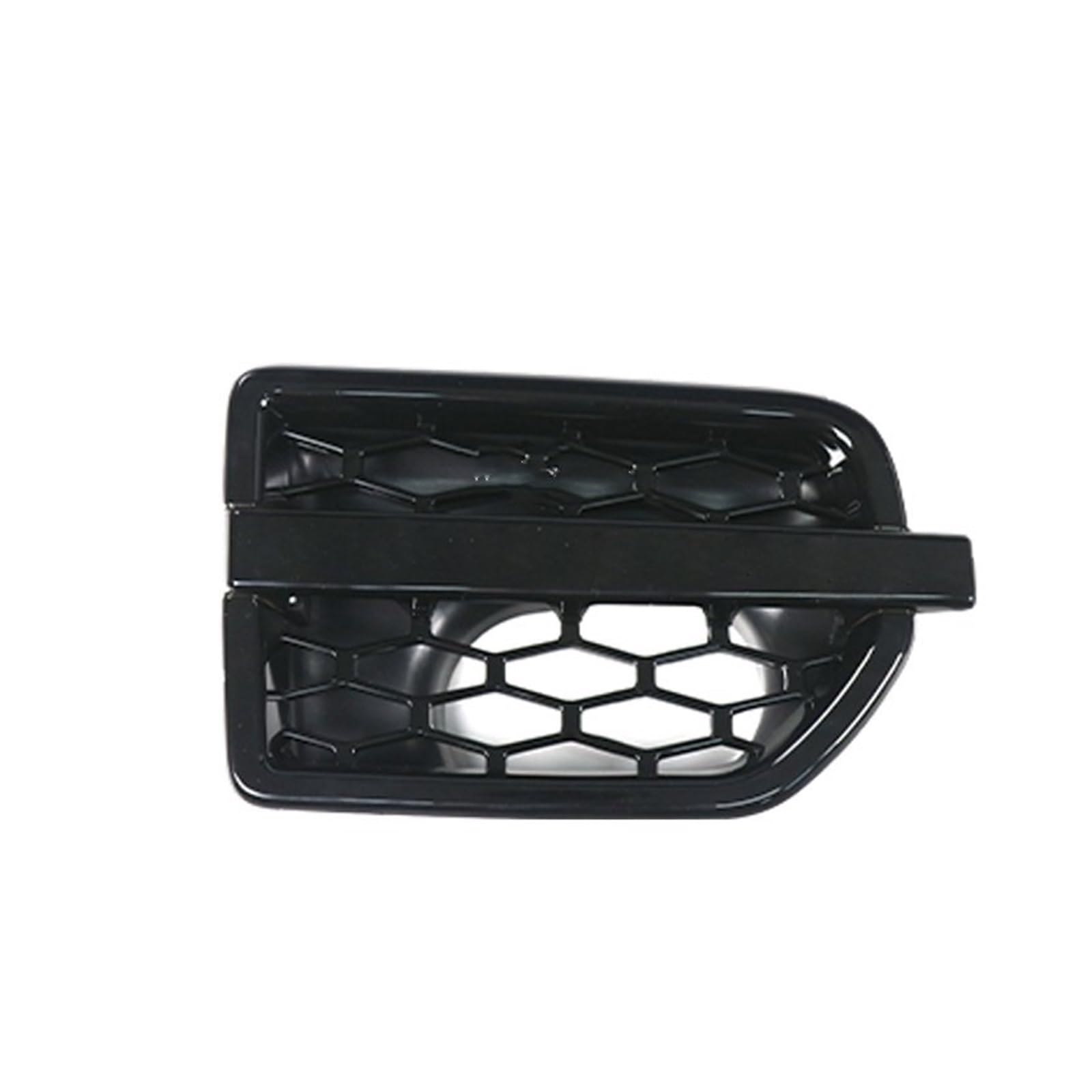 Auto Frontgrill ABS Auto Lufteinlass Kotflügel Entlüftungsöffnungen Seitengrill Grill Für Land Für Rover Für Discovery 4 LR4 2010 2011 2012 2013 2014 2015 2016 Zubehör Kühlergrill(Black-only 1 Right) von MINIKS