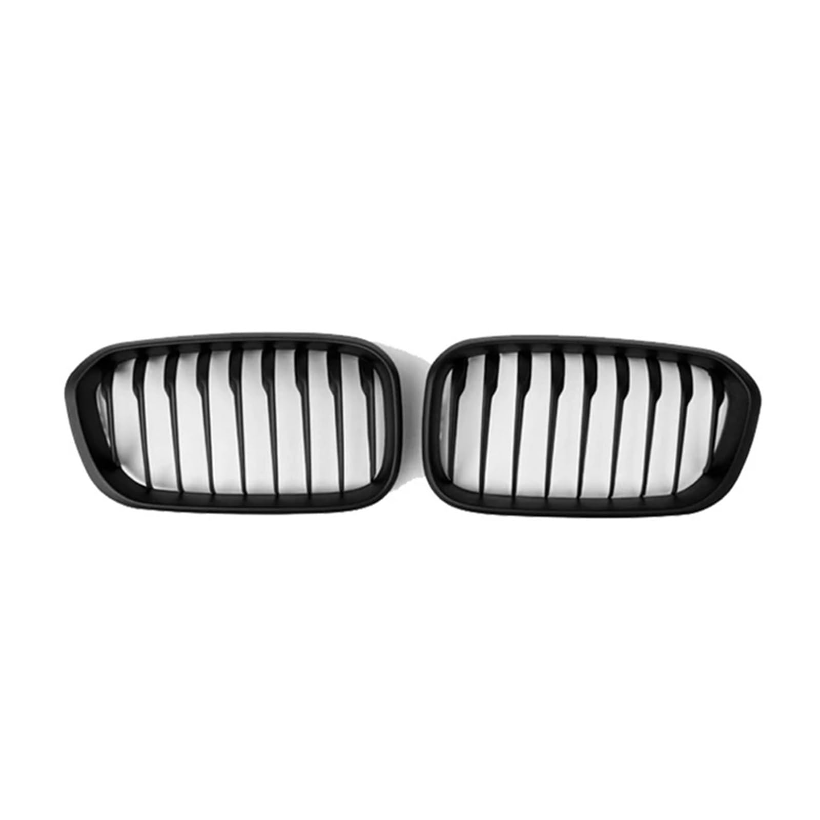 Auto Frontgrill Auto-Nierenersatz-Frontgrill Für F20 F21 118i 120i 125i 2015 2016 2017 2018 Renngrills Schwarz Glänzend Grills Autozubehör Kühlergrill(Matt-schwarz) von MINIKS