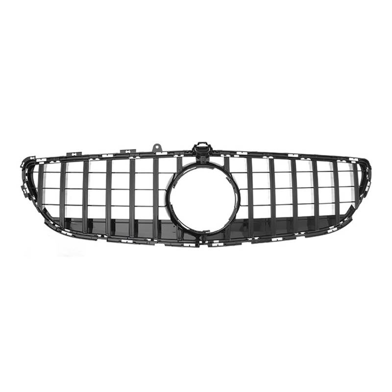 Auto Frontgrill Für Benz CLS-Klasse W218 2015-2018 CLS300 CLS350 GT Auto Vorderen Stoßfänger Racing Grill Stil Grille Nachrüstung Ersatz Teil Kühlergrill(GT Style Black) von MINIKS