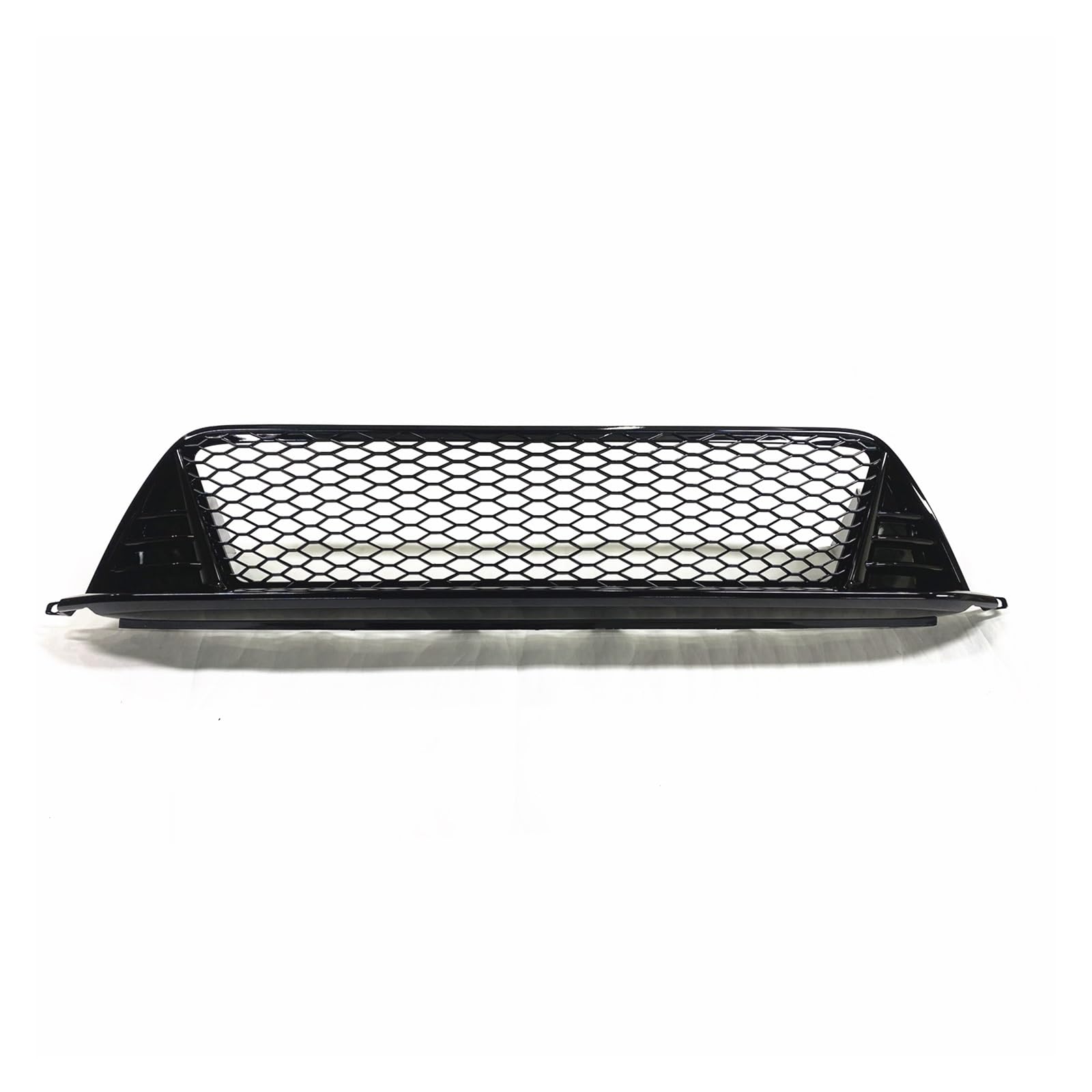 Auto Frontgrill Für Civic 11th Type-R 2022 2023 2024 Limousine Kühlergrill Grill Glänzend Schwarz/Matt Schwarz Auto Oberen Stoßfänger Haube Mesh Grid Kühlergrill(Glossy Black) von MINIKS