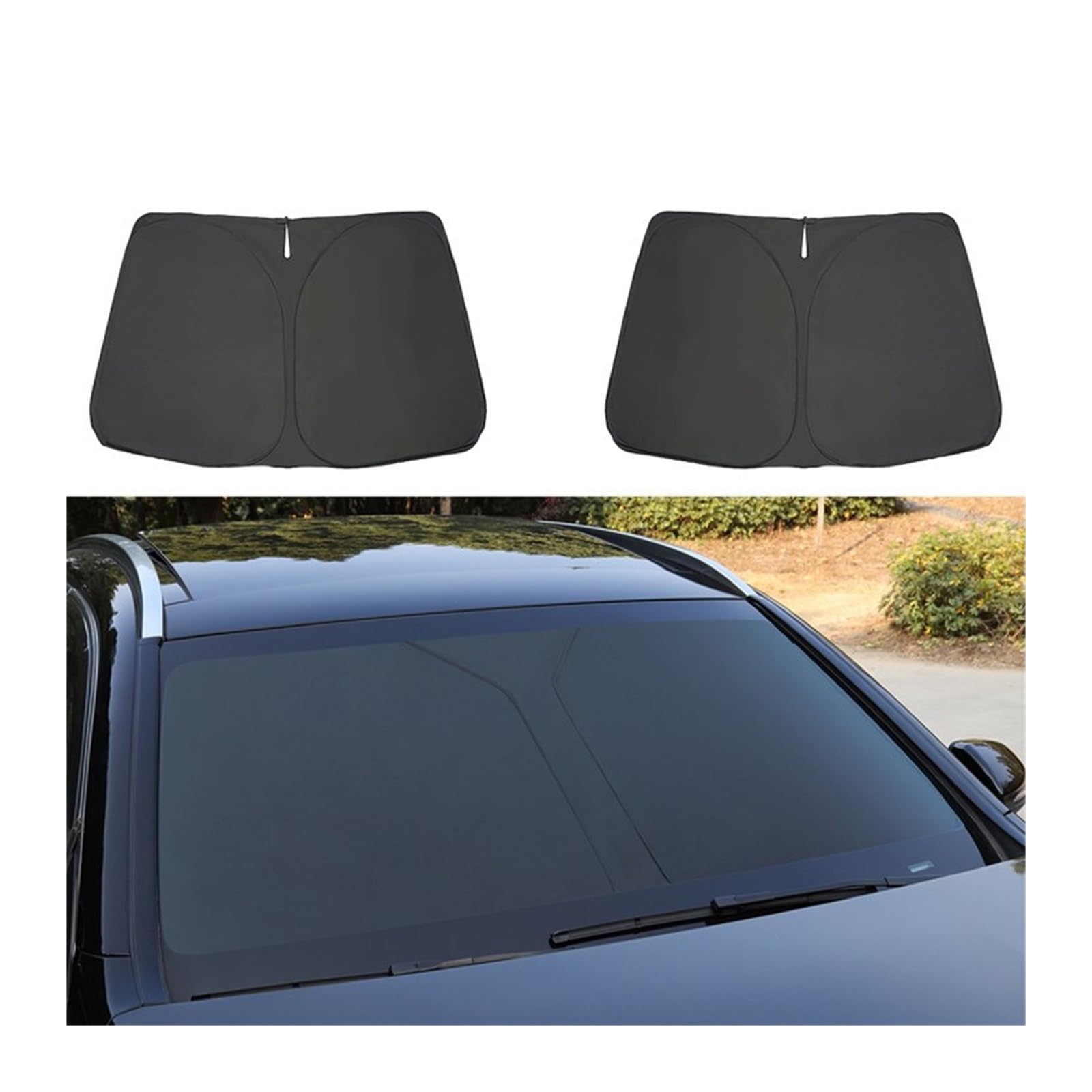 Autofenster Für Jazz Für GK Für Fit 2014-2020 Magnetische Auto Sonnenschutz Schild Frontscheibe Vorhang Hinten Seite Baby Sitz Fenster Sonnenschutz Visier Auto Sonnenschutz(Front Windshield) von MINIKS