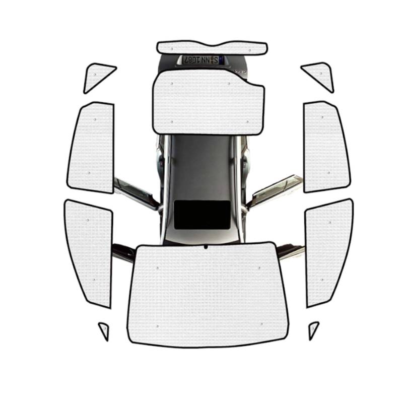 Autofenster Für Toyota Für Prius 20 Für XW20 2003~2009 Auto Vollständige Abdeckung Sonnenschutz Anti-Uv-Schutz Fenster Sonnenblende Windschutzscheibe Auto Sonnenschutz(All Sunshades) von MINIKS