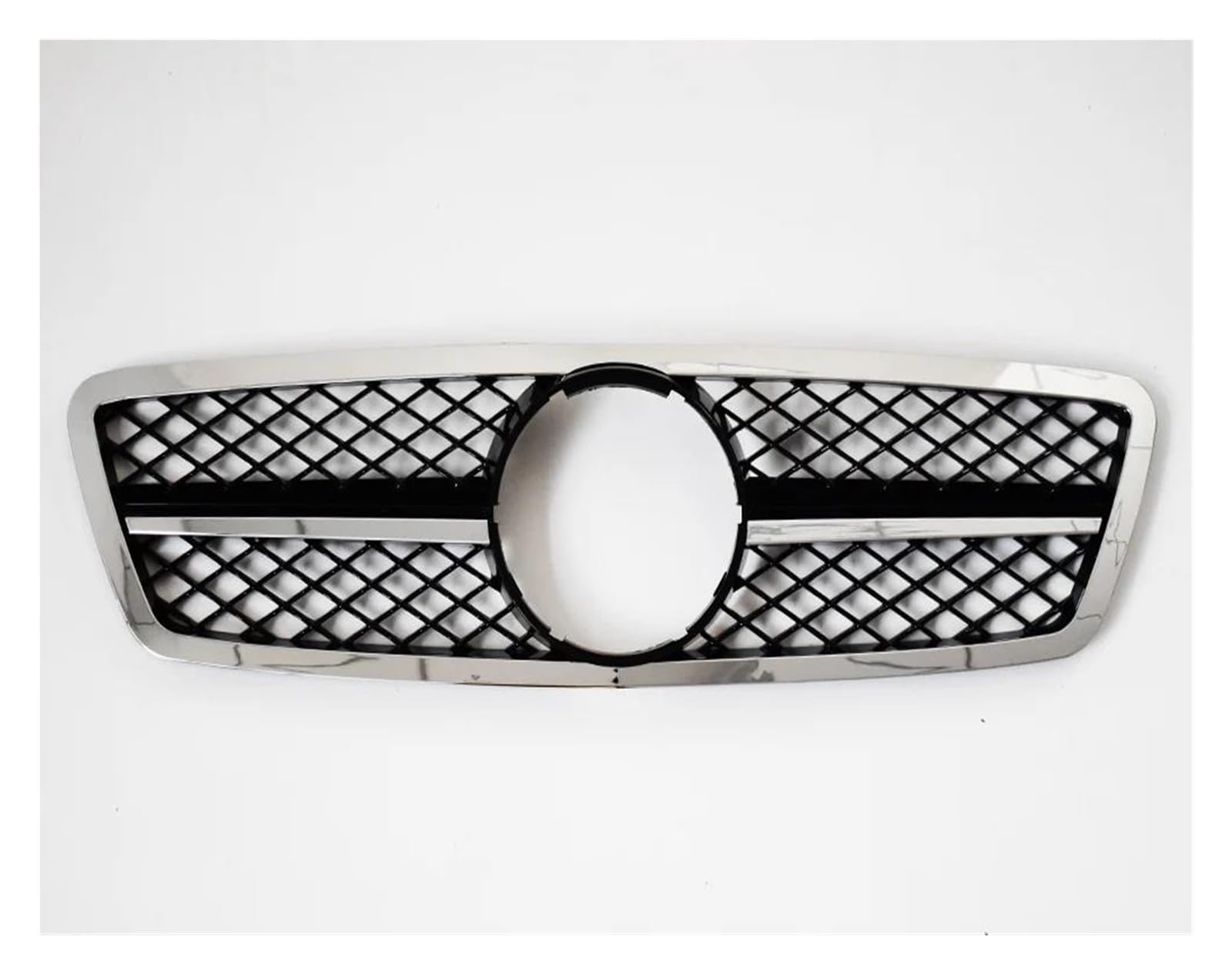 Kühler 200K Tuning Zubehör Für Benz C Klasse W203 2000-2006 Trim Styling Facelift Sport Front Einlass Grille Racing Grill Kühlergrill(A Style) von MINIKS