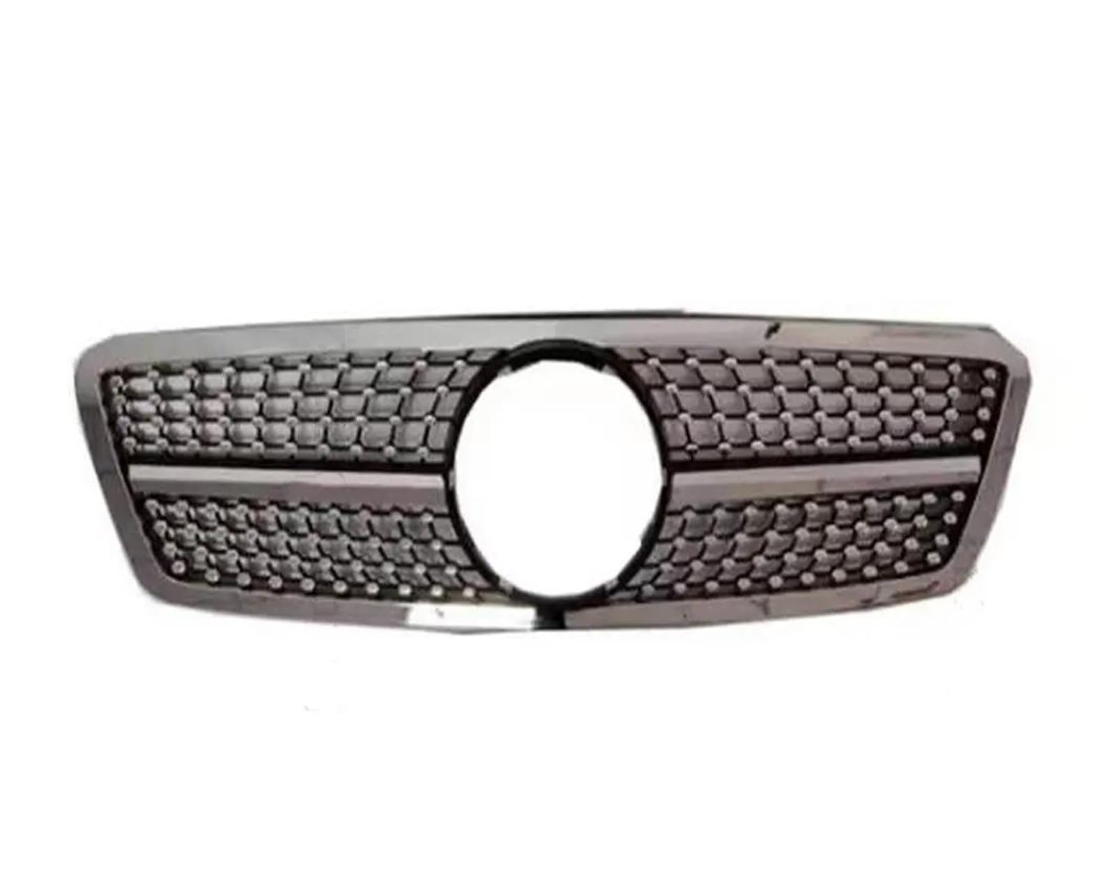 Kühler 200K Tuning Zubehör Für Benz C Klasse W203 2000-2006 Trim Styling Facelift Sport Front Einlass Grille Racing Grill Kühlergrill(A2 Style) von MINIKS