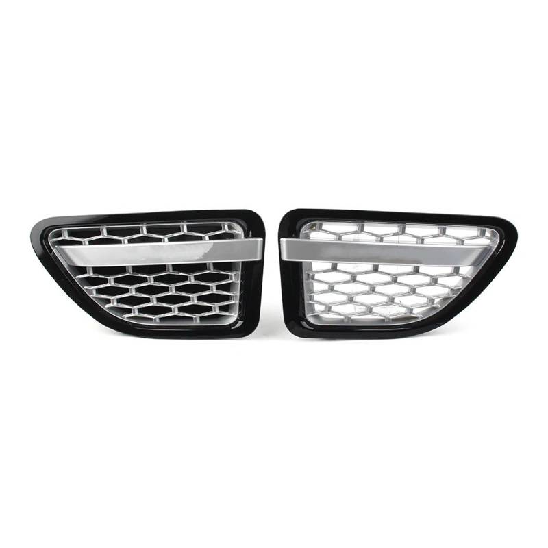 Kühler 2PCS Für Land Für Rover L320 Für Range Für Rover Sport 2005-2009 2010-2013 Auto Vorderseite Fender Air Vent Grille Grill Zubehör Kühlergrill(2005-2009 Style 3) von MINIKS