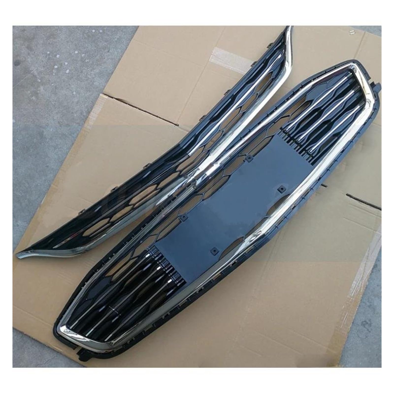 Kühler Autozubehör Automotive Waren Racing Grill Frontstoßstangengrill Für Chevrolet Für Malibu XL 2016 2017 2018 Kühlergrill(for 16-18 XL 2pcs) von MINIKS