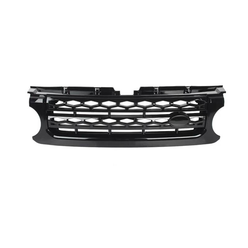 Kühler Autozubehör Frontstoßstangengrill Mittelteil Styling Oberer Grill Für Land Für Rover Für Discovery 4 LR4 2010 2011 2012 2013 L319 10-13 Kühlergrill(Schwarz) von MINIKS