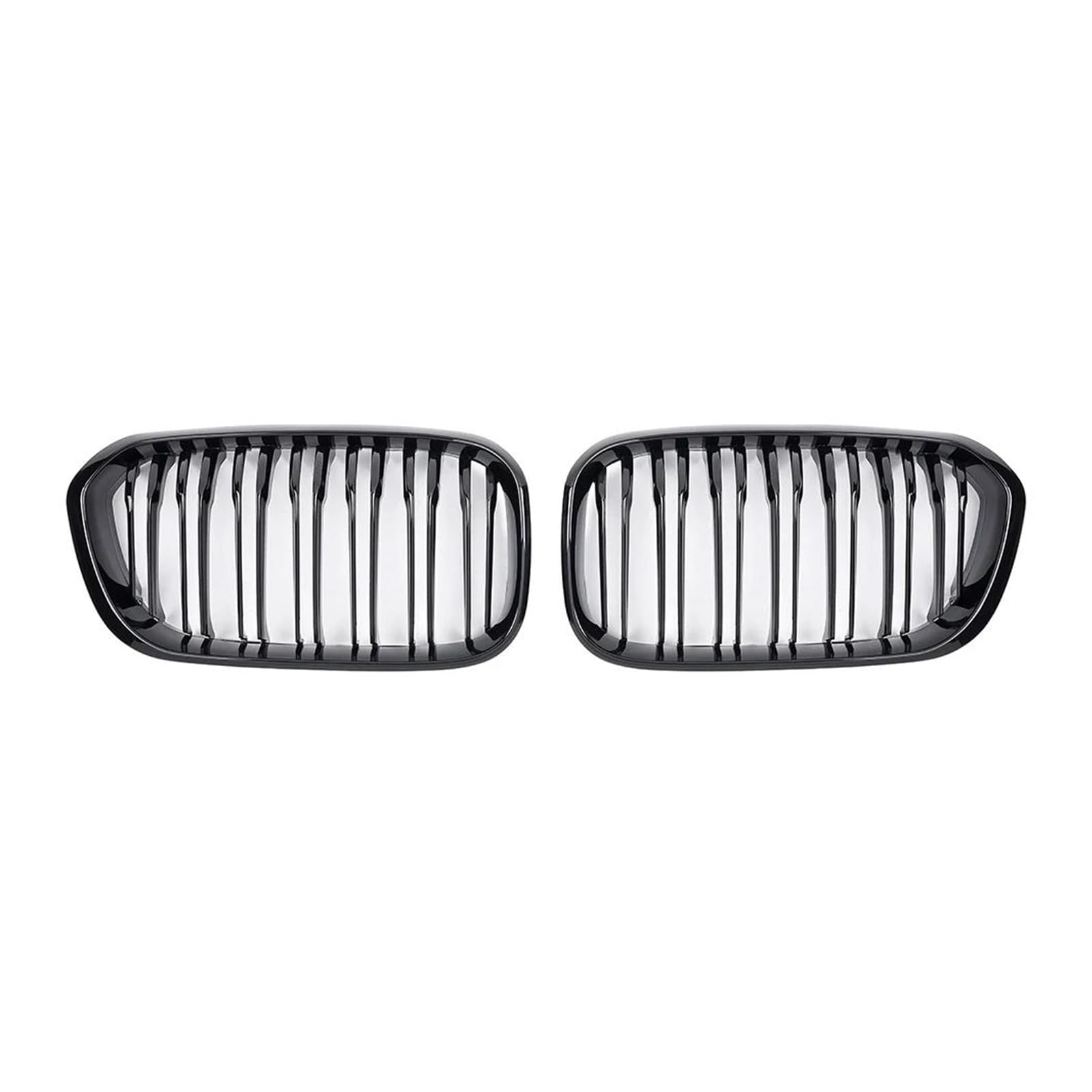 Kühler Front Niere Grill LCI Für 1 Serie F20 F21 2015-2019 116i 118i 120i 125i M140i 116d 118d 120d 125d Glanz Schwarz Kühlergrill(Glossy Black) von MINIKS