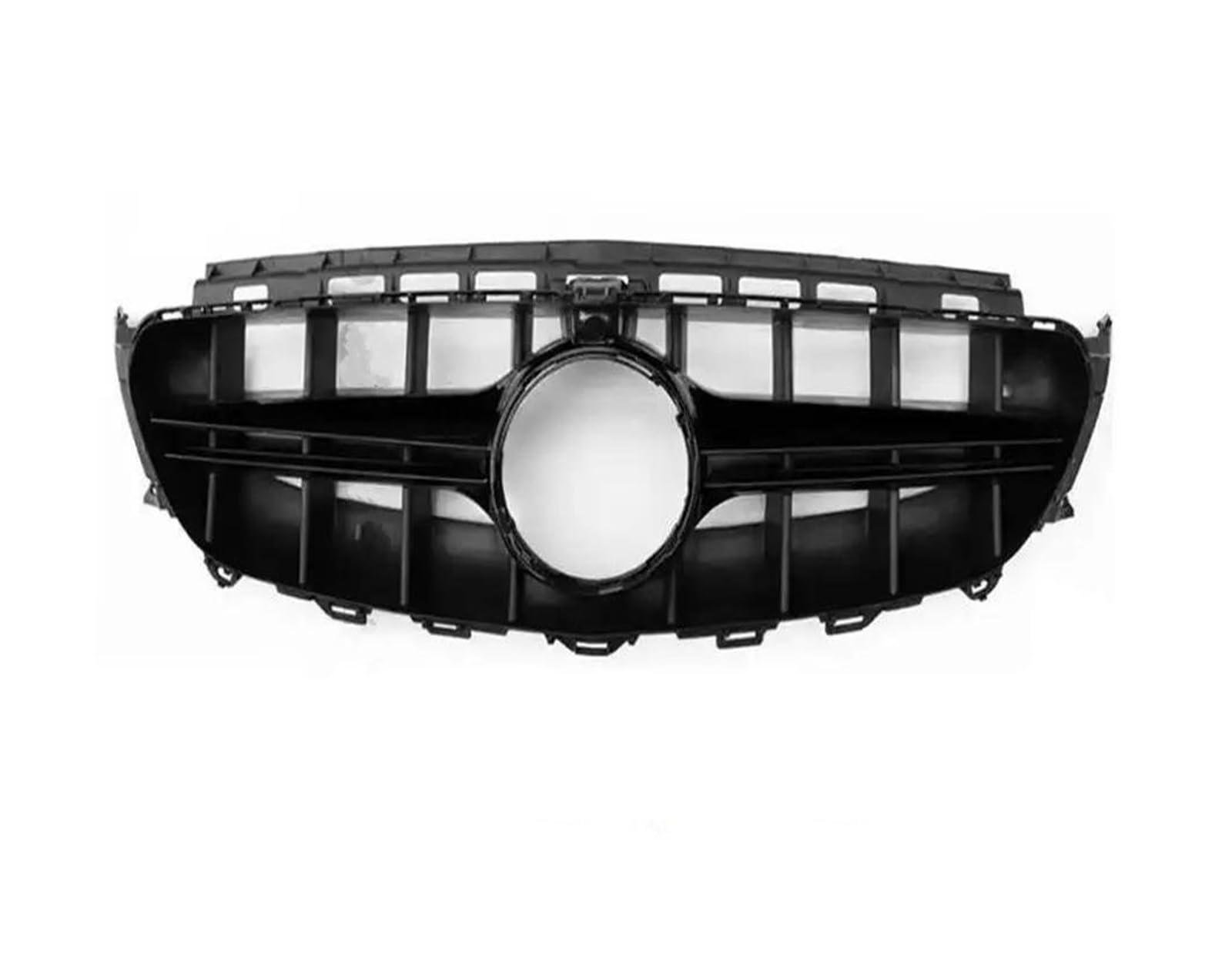 Kühler Frontgrill Für Stoßstange, Für Benz W213 C238 A238 E-Klasse E300 E200 E260 2016–2020 E63 GT Diamant-Stil Kühlergrill(C Glossy Black) von MINIKS