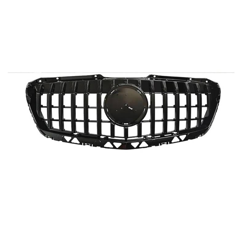 Kühler Frontstoßstangengrillhaube Für Benz Für Sprinter 1500 2500 3500 W906 Silber Schwarz W906 Kühlergrill 2009-2018 Für GTR Panamericana-Stil Kühlergrill(2013-2018 Black) von MINIKS