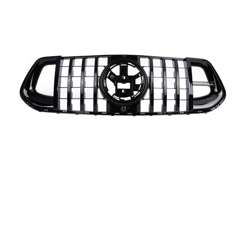 Kühler Für Benz W167 Für GLE-Klasse Für GLE350 Für GLE450 2020+ GT Diamond Sports Grill Front Racing Stoßfängergrill Obere Abdeckung Kühlergrill(Style e) von MINIKS