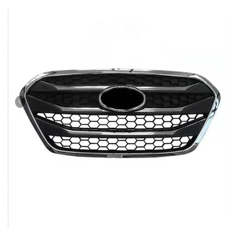 Kühler Für Hyundai Für IX35 2013 Auto Styling Zubehör Kühlergrill Oberen Kühler Haube Grill Kühlergrill(Silver Plating) von MINIKS