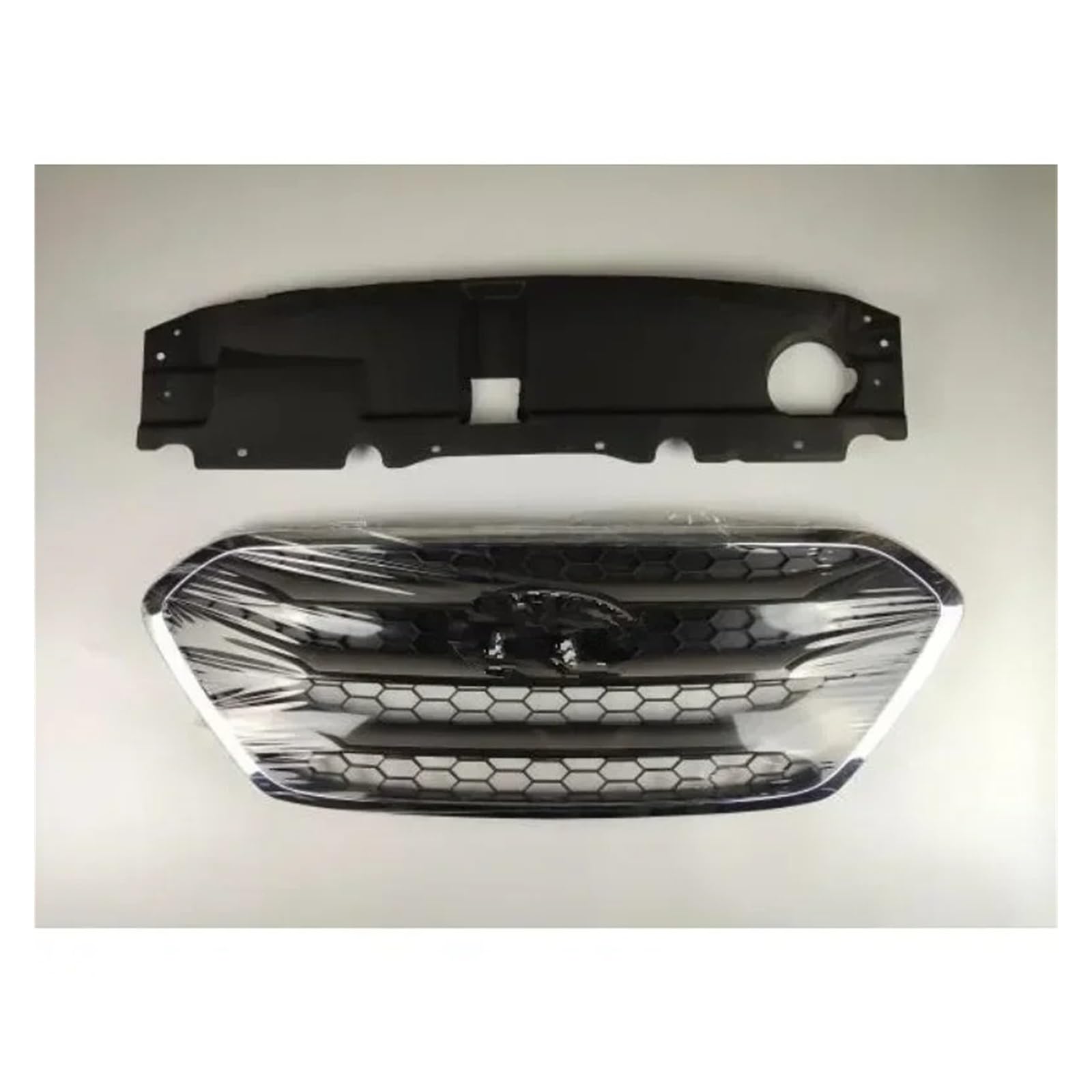 Kühler Für Hyundai Für Ix35 2009–2015, ABS-Chrom-Frontgrill, Rund Um Zierleisten, Grills, Racing Kühlergrill von MINIKS