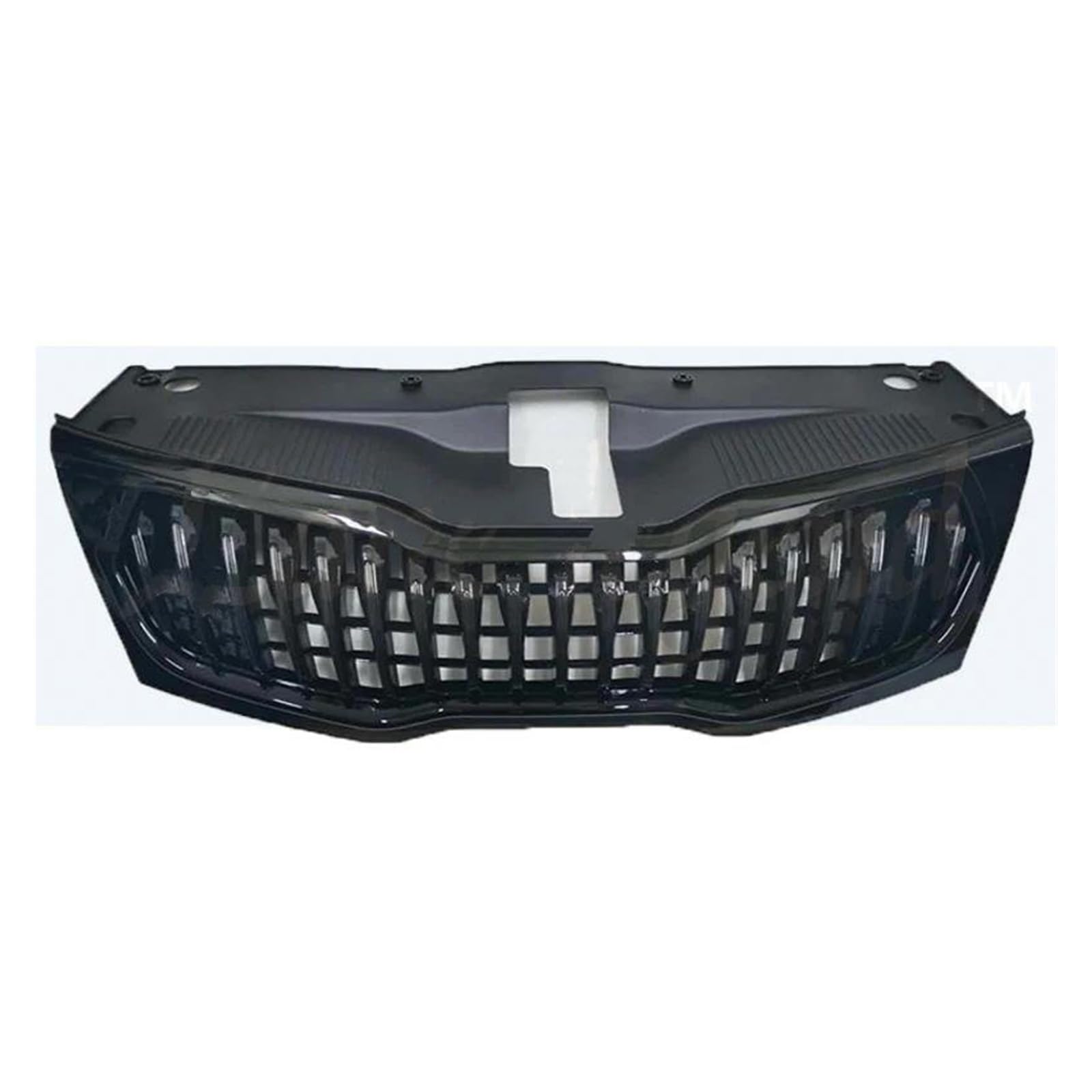 Kühler Für KIA Für Rio K2 2011 2012 2013 2014 Kühlergrill Um Zierleiste Racing Grills Zierleiste Racing Grills ABS Chrom Kühlergrill(B) von MINIKS