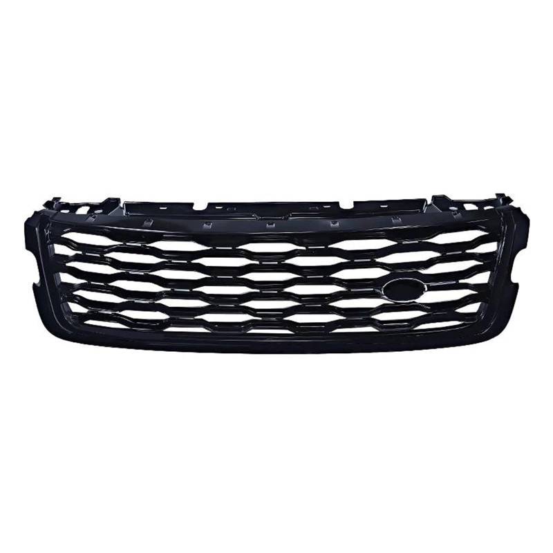 Kühler Für Land Für Rover Für Range Für Rover Für Velar 2017-2024 LR143275 LR092628 LR139319 Autozubehör Front Racing Grills Stoßstangengrill Kühlergrill(SVA Black) von MINIKS