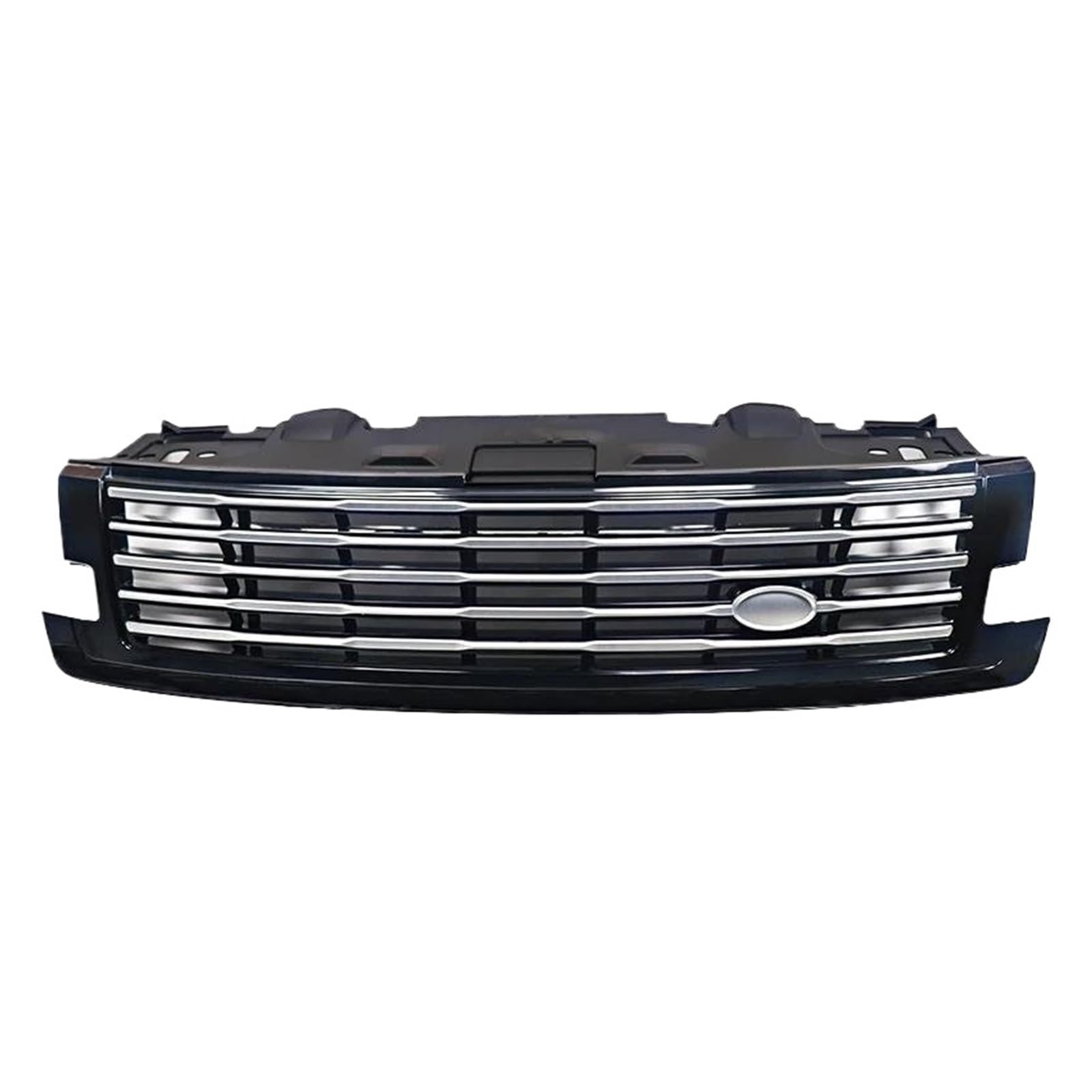 Kühler Für Land Für Rover Für Range Für Rover Für Vogue L460 2023 2024 2025 SV Version Mesh Grid Frontgrill Obere Racing Grills Kühlergrill(Black Frame) von MINIKS