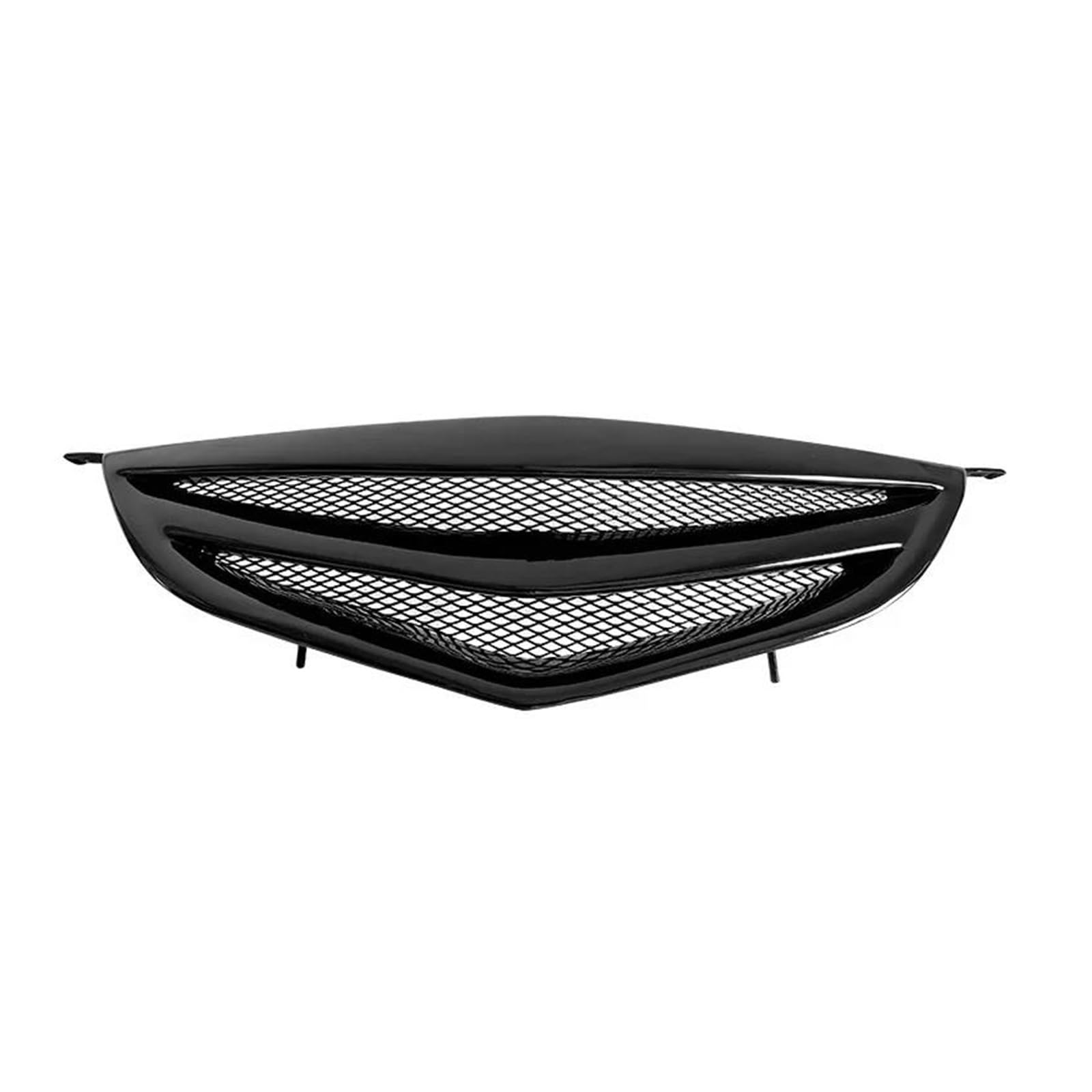 Kühler Für Mazda 3 Limousine 2006-2012 Abdeckung Kein Auto Abzeichen Racing Grill Stoßstange Mesh Front Grill Automobil Umrüstung Zubehör Kühlergrill(Gloss Black B) von MINIKS