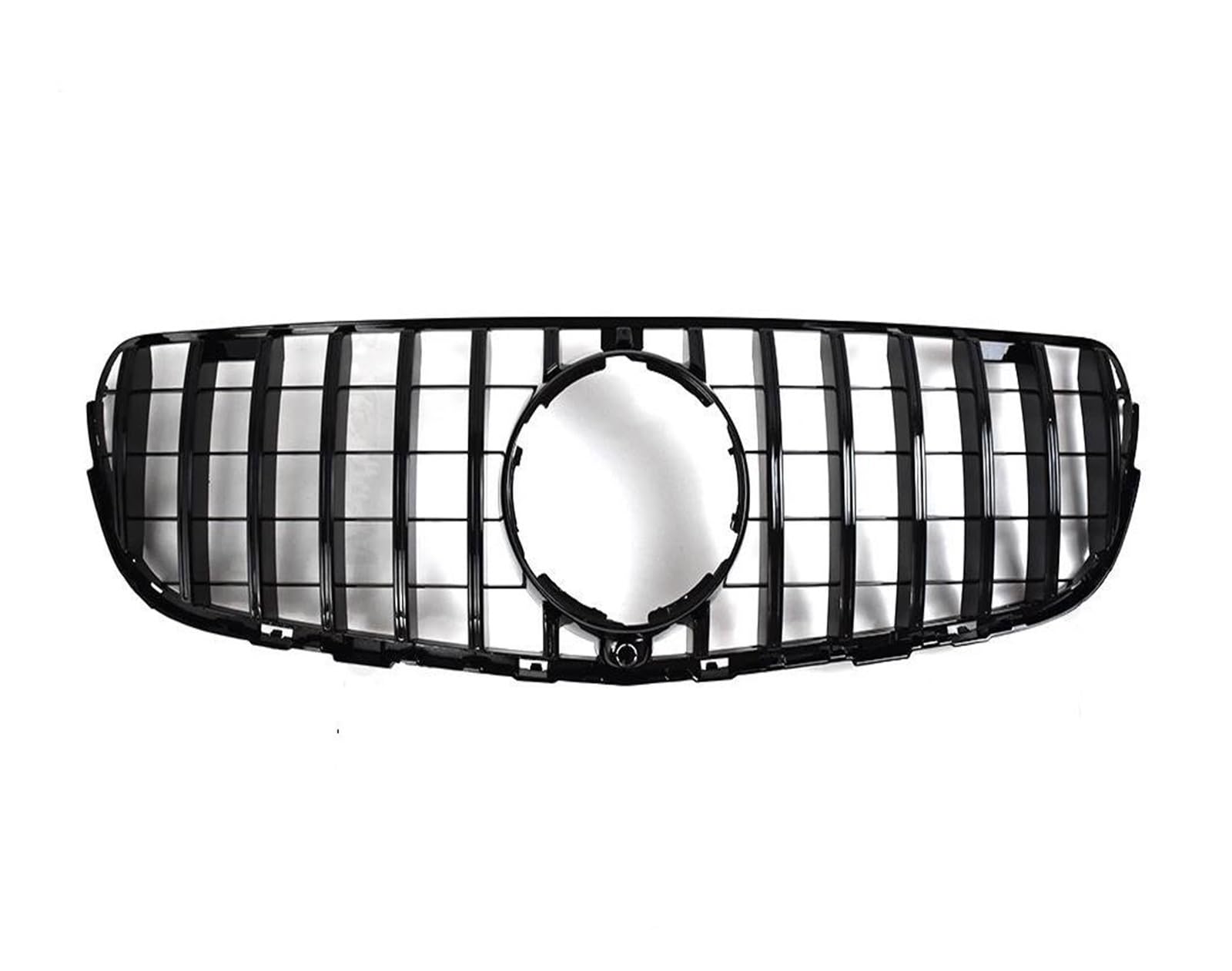 Kühler Für X253 Für Benz Für GLC 200 220 250 260 300 350 2015-2018 Tuning Diamond GT Style Fronteinlass Mesh Grille Racing Stoßstangengrill Kühlergrill(G Black) von MINIKS