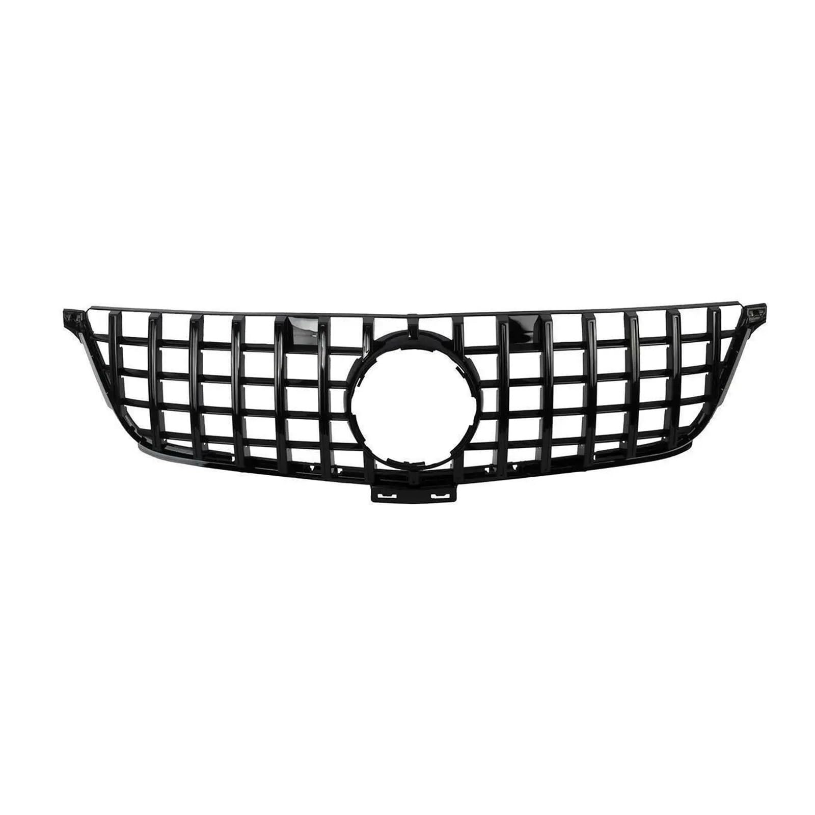 Kühler GT/Diamant-Frontgrill Renngrill Für Benz ML-Klasse W166 ML300 ML320 ML350 ML400 ML450 2012 2013 2014 2015. Kühlergrill(C Black) von MINIKS