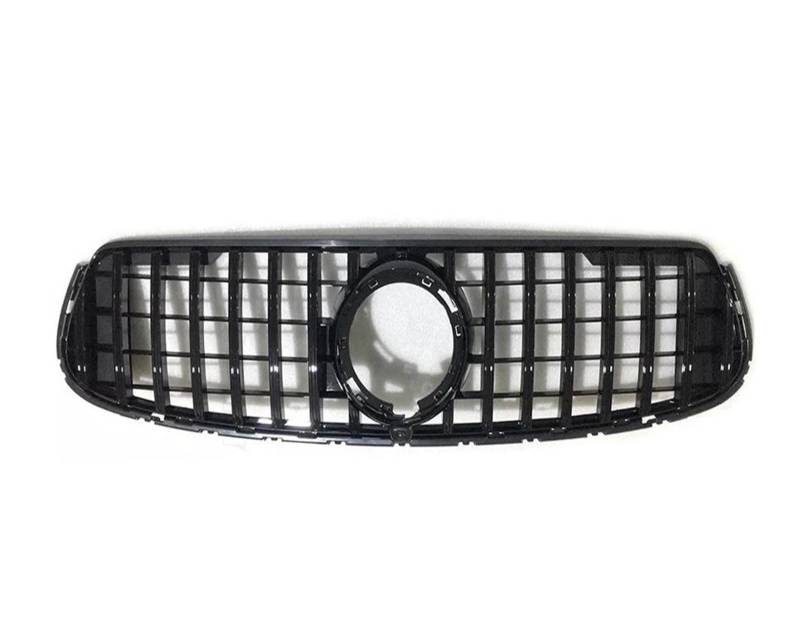 Kühler Tuning Hood Mesh Grid Frontstoßstangengrill Einlassgrill Für X253 Für Benz Für GLC 2019 2020 2021 300 200 220 Diamond GT Style Kühlergrill(S Black) von MINIKS