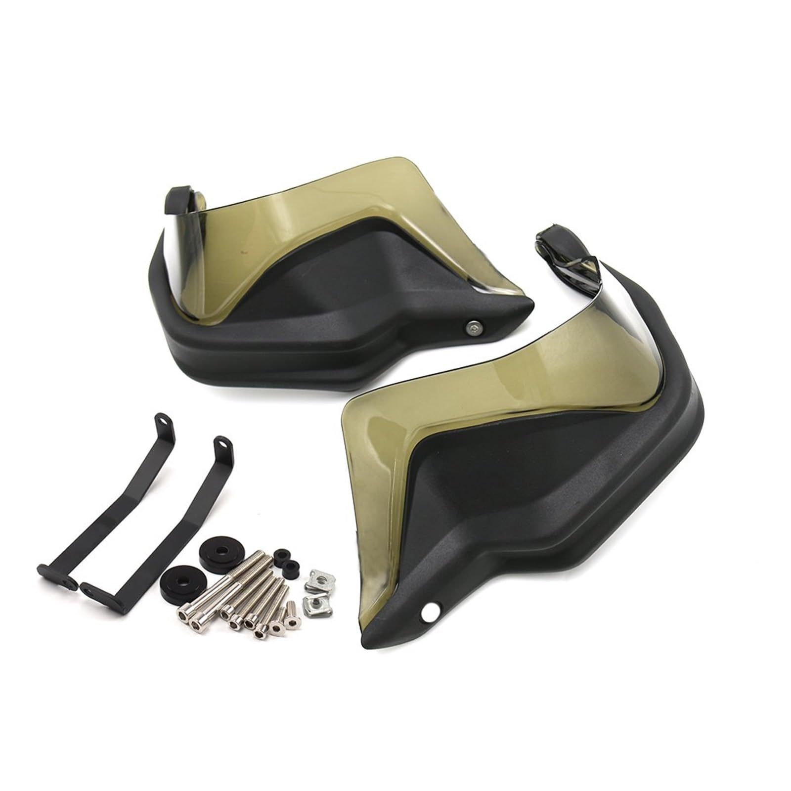 Motorrad Handschützer Fit Für Kawasaki Für VERSYS 650 2022 2023 2024 Motorrad Hand Guard Shield Schutz Protector Handschutz Motorrad Griffschutz(Braun) von MINIKS